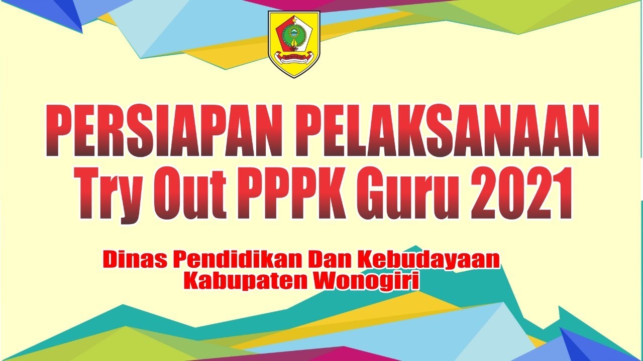 Persiapan Pelaksanaan Try Out PPPK Guru 2021 - YouTube