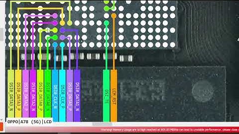 Oppo A74 5G all Borneo hardware   solution diagram#oppo #Oppo A74 5G display light solution