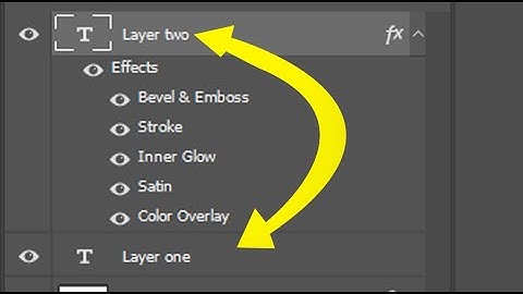 How to Copy the Effects From a Layer to Another Layer - Adobe Photoshop 2022 #photoshop #tutorial