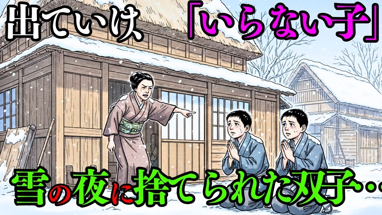 「お前たちは家に災いをもたらす」 継母に捨てられた双子が七年の歳月をかけて手に入れた、最も恐ろしい“罰”の形。| 戦国時代
