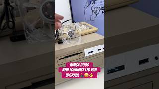 New lownoice LED fan upgrade Amiga 2000 #new #2026