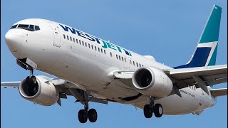 Westjet 737-8 Max KDEN Takeoff, Flight & Overrun Landing...Practice, Practice, Practice