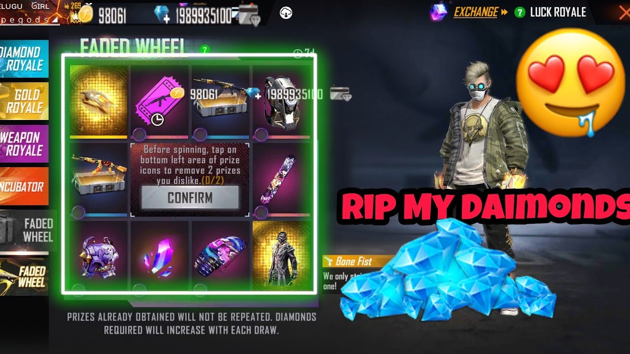 I Got New Bone Fist In Faded Wheel | New Bundle | Freefire new fist event