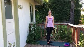 Reverse Grip Row + Batwing Hold