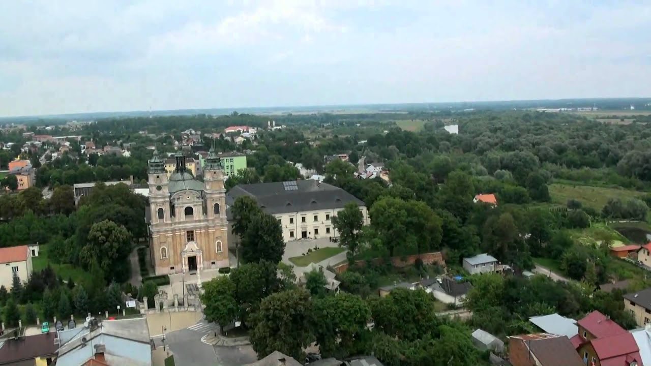 Okuninka, Orchówek, Włodawa z lotu ptaka.