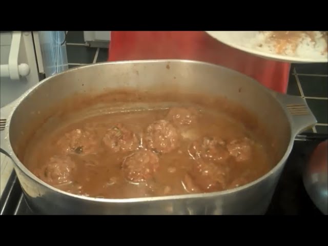 Meatball Stew by The Cajun Ninja 