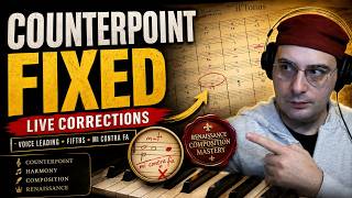 Renaissance Counterpoint 2nd Tonus - 1 Note Vs 1 - First Species