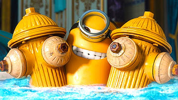 All MINIONS Movies Funniest Scenes 💛