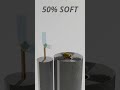 0% vs 100% Soft Gold Cylinder - Glass Tube Simulation | Blender3D