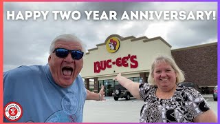 FIRST TIME AT BUCEE’S for Snacks, Gas and a Great Big BBQ Sandwich | Traveling Around Disney