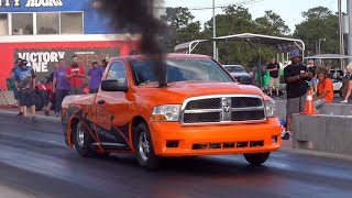 Rudy's Spring Truck Jam 2023 ODSS Racing. Rockingham Dragway 