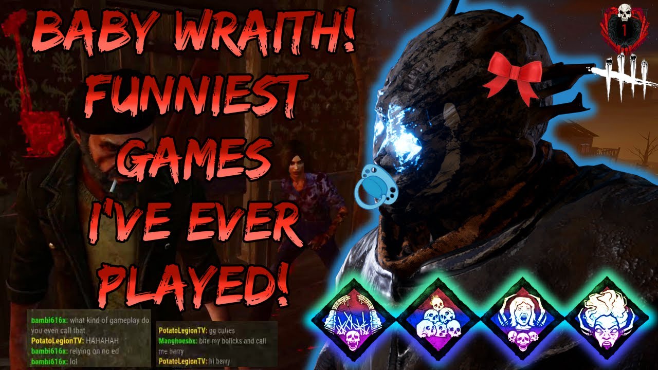 Baby Wraith! Pretending to be bad! Funniest moment ever! | Dead by ...