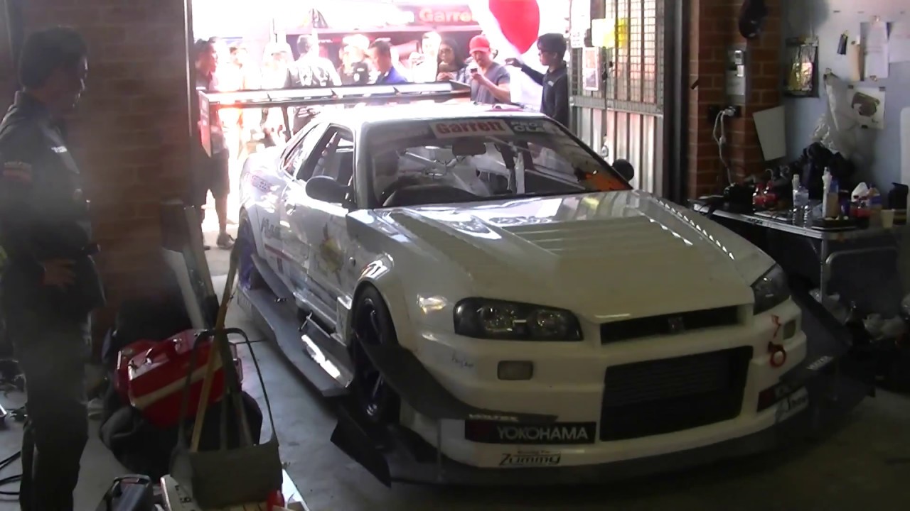 Wtac 14 Kyushu Danji R34 Gt R Youtube