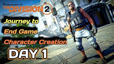 Division 2 Gameplay Walkthrough Journey to End Game Day 1(Character Creation)-(Ps4 Pro Live Stream)