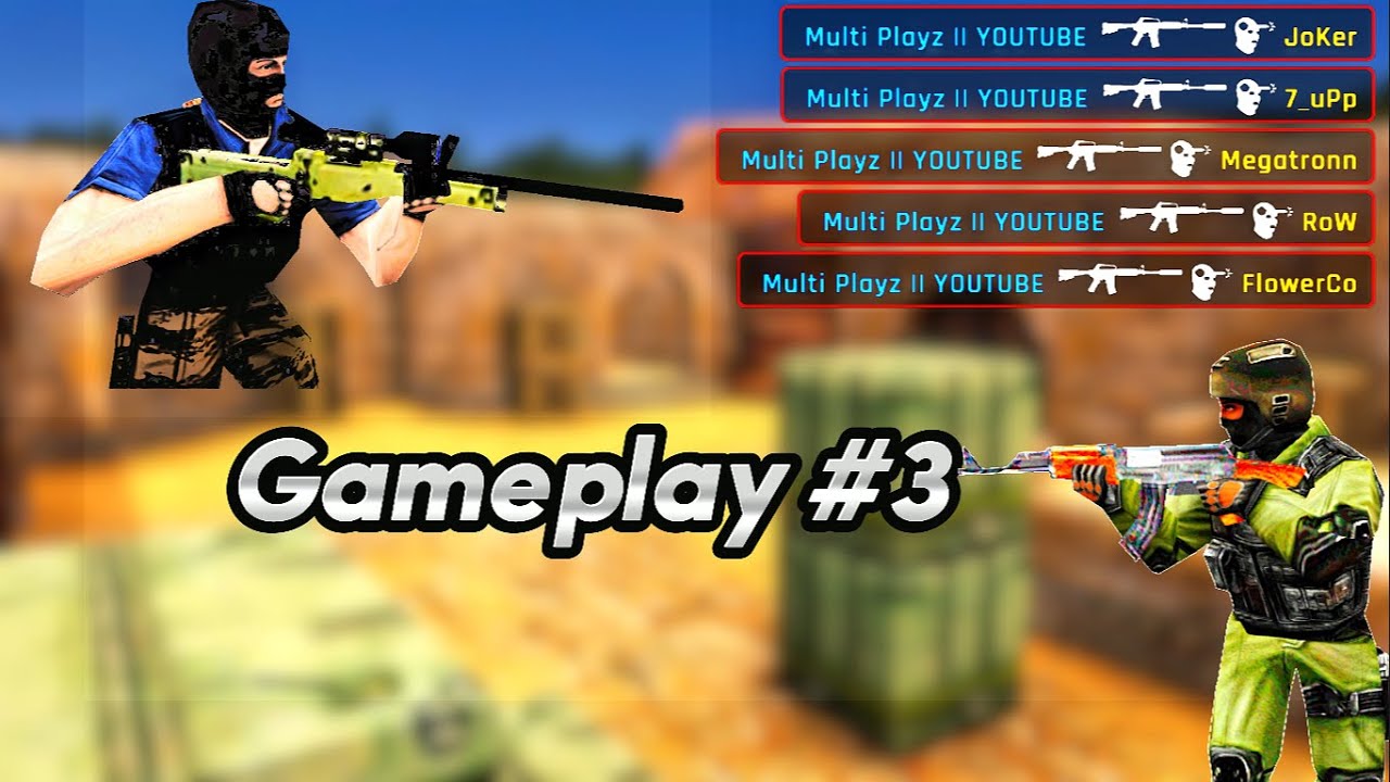 19 Minutes of Deathmatch in CS 1.6 ( Gamplay - 03 )