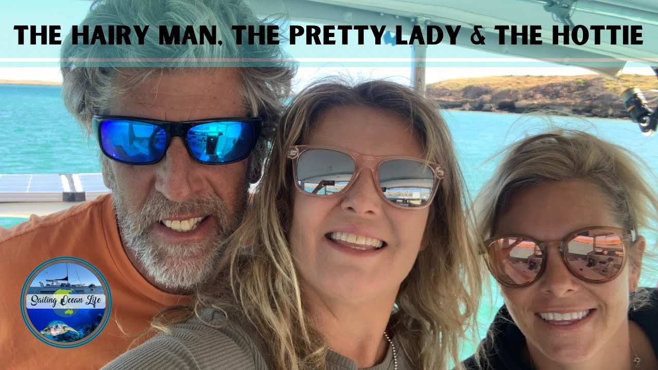 The hairy man, the pretty lady and the HOTTIE