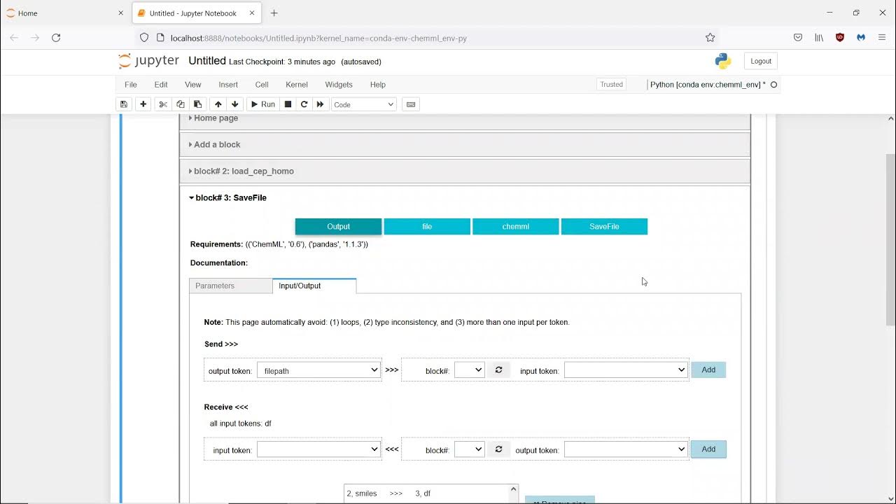 ChemML0.8 Jupyter Notebook GUI Tutorial - YouTube