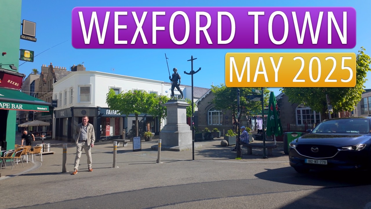 4K walk around Wexford town: May 2025