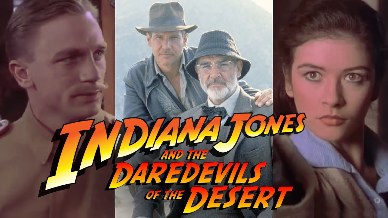 Indiana Jones and the Daredevils of the Desert FULL MOVIE Harrison Ford bookends  Music Changes