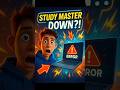 Kurzpause… weil unsere Lern-KI gerade explodiert 😳🚨 (Study Master Update) #shorts