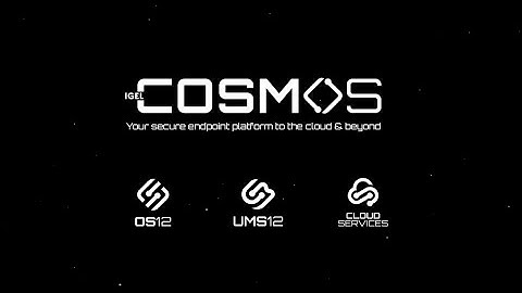 IGEL Cosmos -- Animated Intro for Live Event