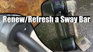 How to Renew/Refresh a Sway Bar/Anti-Roll Bar/Anti-Sway Bar/Stabilizer Bar