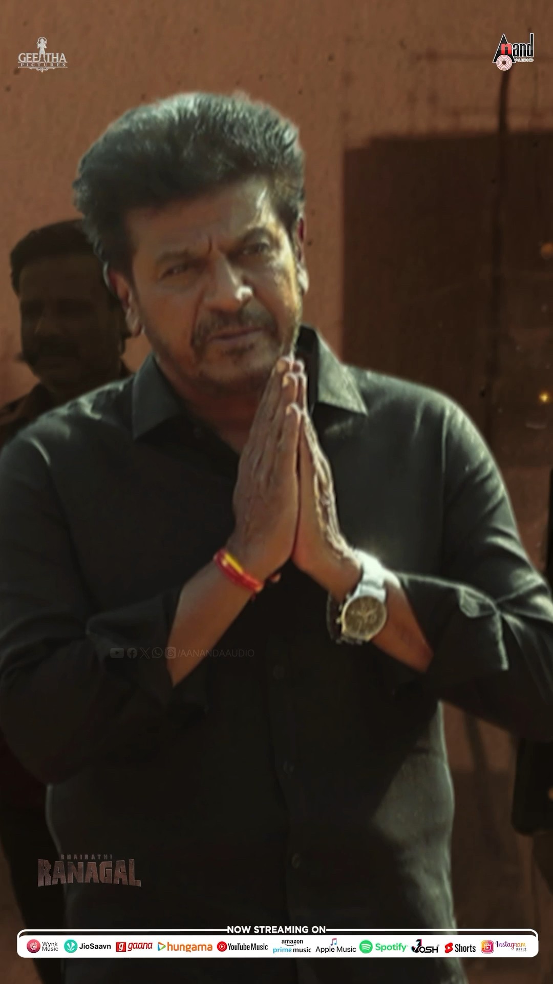 Bhairathi Ranagal ಸಿಂಹ ಕೇಸರಿ ಬಾ #ytshorts | Title Song | Dr Shiva Rajkumar | Ravi Basrur |