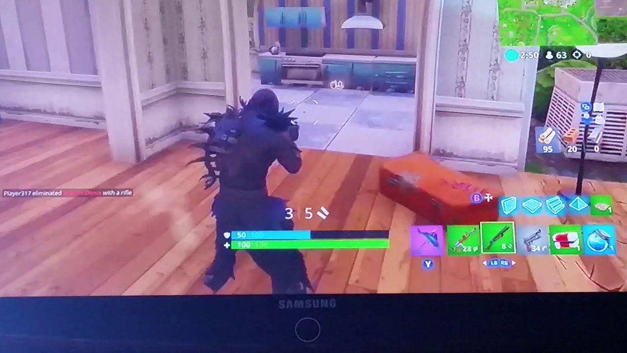 Fortnite tarp kill YouTube