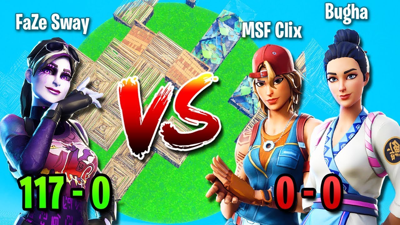 Bugha & Clix Challenge UNDEFEATED Sway with SHOCKING ending...