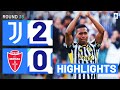 JUVENTUS-MONZA 2-0 | HIGHLIGHTS | Alex Sandro strikes in last game for Juve | Serie A 2023/24