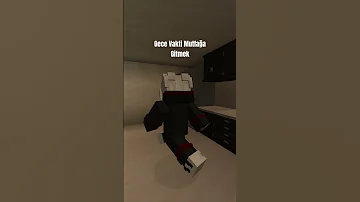 Gece Vakti Mutfağa Gitmek Shorts Minecraft 