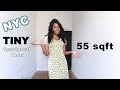 Tiny / Micro 55sqft NYC Apartment Tour 2020!  Cheap $1,000 Manhattan New York City Studio for Rent