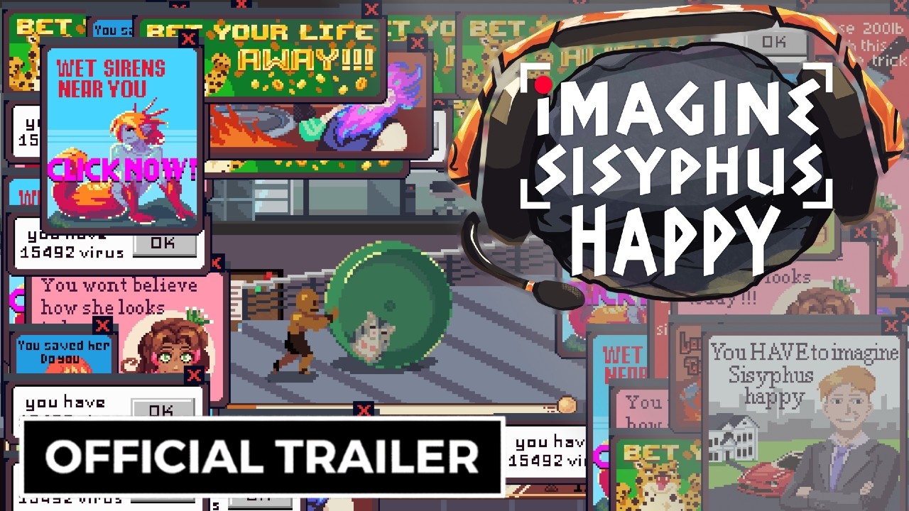 Imagine Sisyphus Happy Imagine Sisyphus Happy - Official Chat Games Trailer