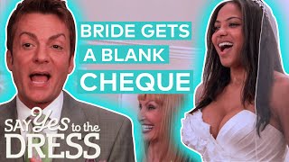 Mum's Blank Cheque Puts This Bride Under A LOT Of Pressure! | Say Yes To The Dress