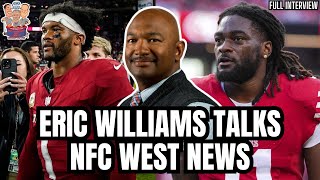 Fox Sports NFC West Beat Writer Eric Williams talks Brandon Aiyuk & Trent Williams Holdouts & MORE