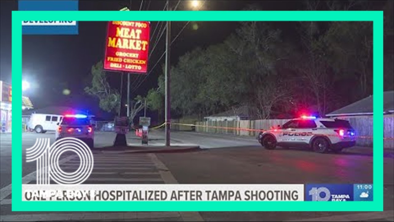 Search ongoing for gunman in Tampa shooting that sent man to the hospital