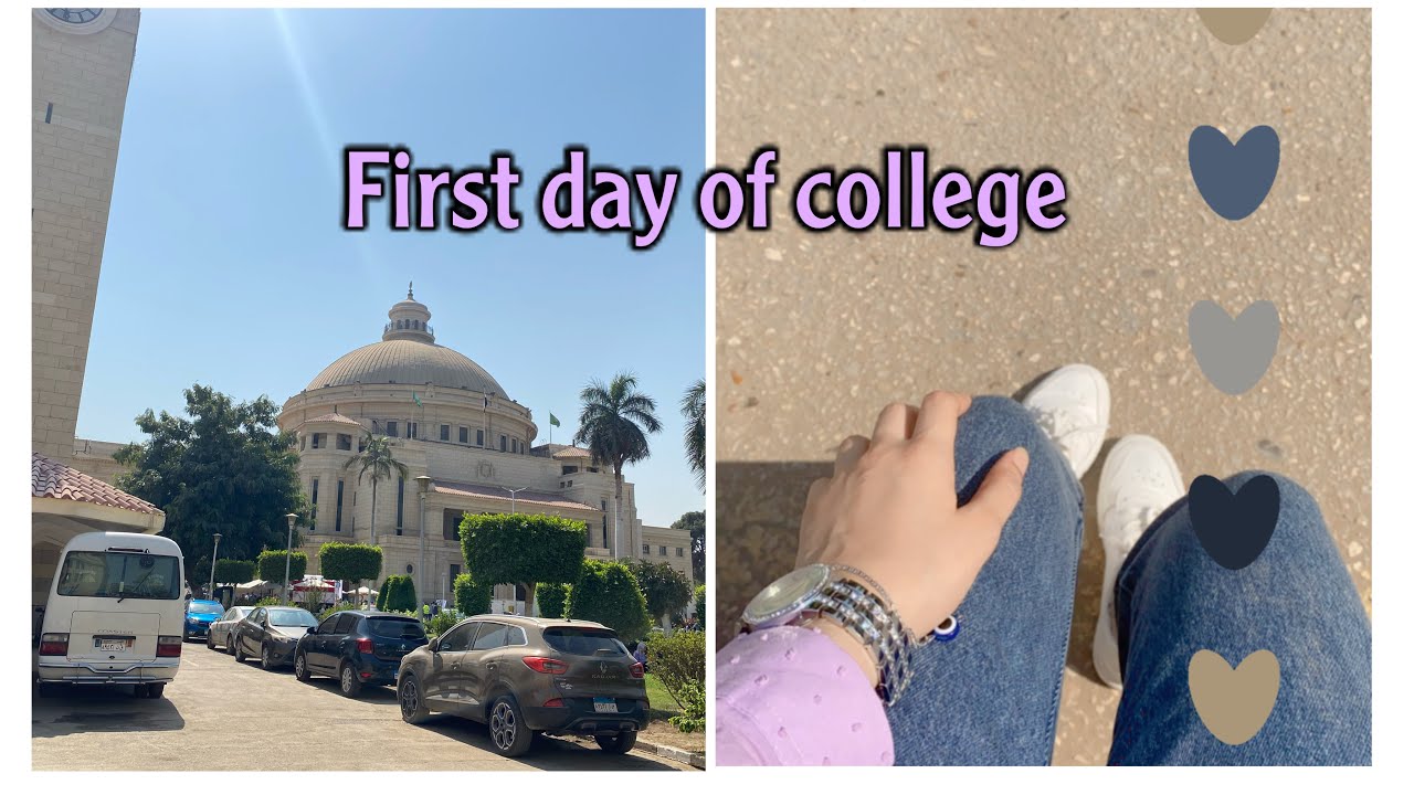 فلوج | اول يوم ليا فالجامعه First day of college +Get ready with me 😍💜 #vlog #university