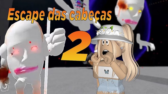 ROBLOX A Revolta das cabeças! ROBLOX (Escape Running Head) 