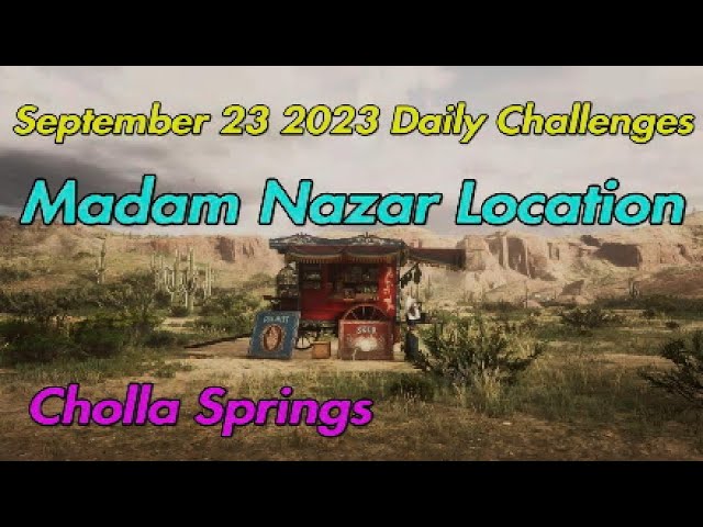 Satellite location of MADAM NAZAR In The Heartlands In The Region Of New  Hanover Nearby Emerald Ranch & Dewberry Creek. & Daily Challenges Today 4th  July 2022 : r/RedDeadCollector