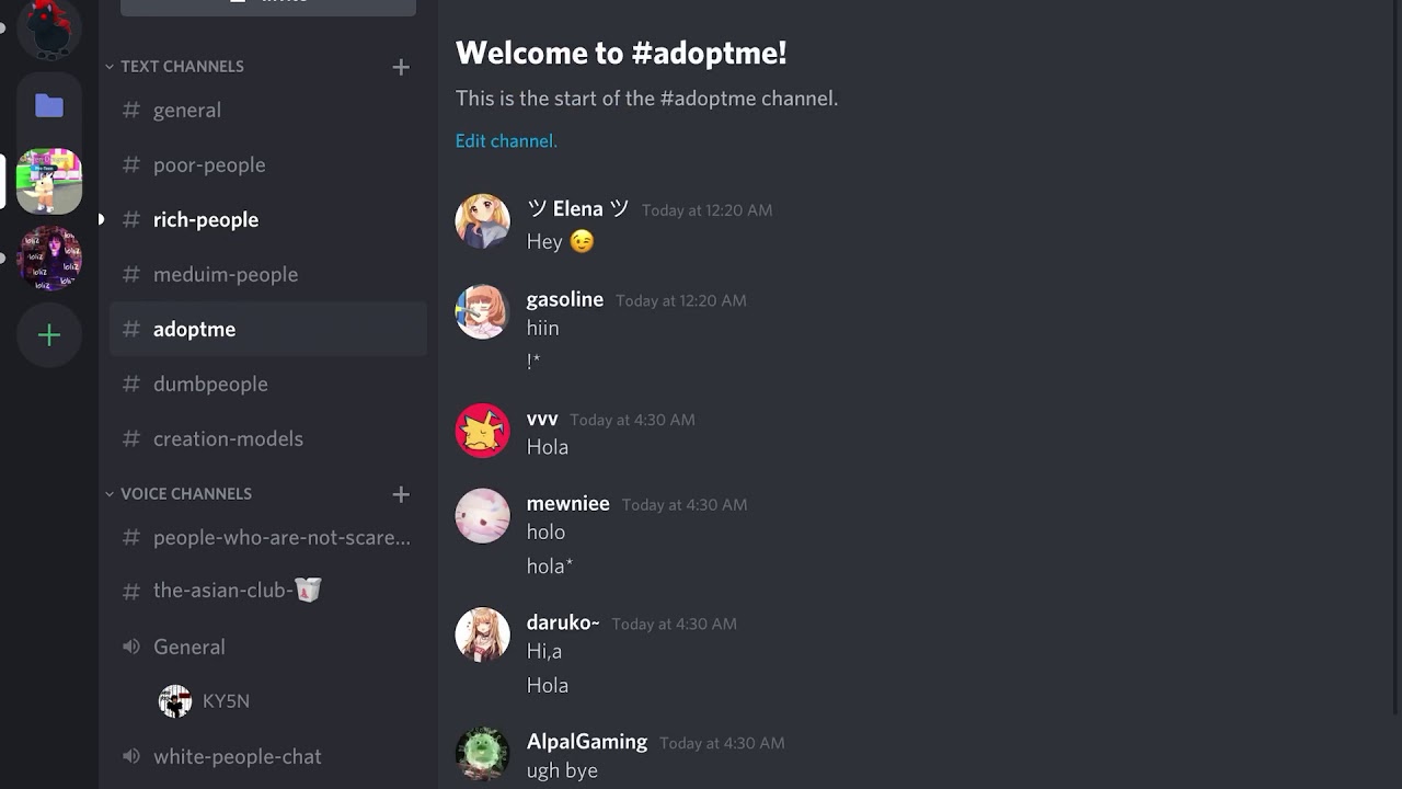 Join This Adopt Me Discord Server Link In Desc Youtube - discord server for trading roblox accounts