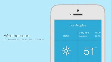 Weathercube [iPhone] Video review by Stelapps