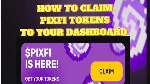 PIXELTAP || HOW TO CLAIM YOUR PIXFI TOKENS TO YOUR DASHBOARD