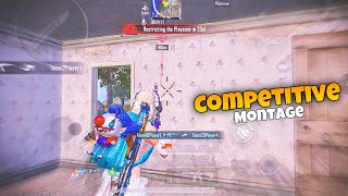 BGMI COMPETITIVE MONTAGE 🔥🚀 | iPhone 14 60fps |