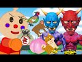 恐怖の鬼退治！赤鬼と青鬼を桃太郎さんになってイヌや猿、キジを仲間にして敵をやっつけよう！