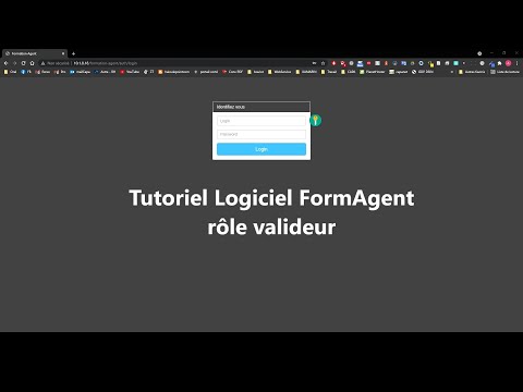 Tutoriel Logiciel FormAgent - rôle valideur