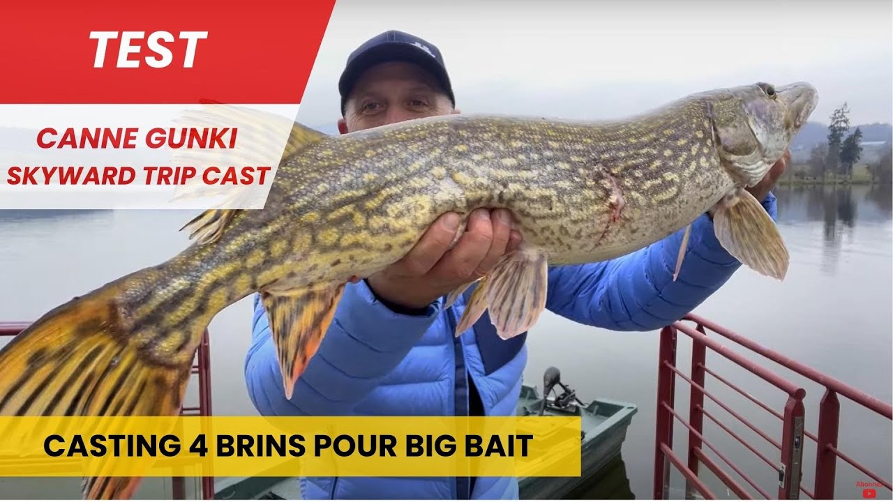 Canne à pêche leurre bait casting Exceler