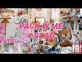 PACK FOR COLLEGE W ME | SCAD *covid edition*