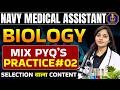 Navy Medical Assistant 2026 Biology PYQ's Practice | Indian Navy MA Biology PYQS Practice #02