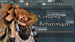 Iringan Tari Tabuh Condong Barong, FL Studio 20, Tanpa Kendang