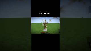 Minecraft crit chain || #shorts #minecraft
